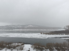 Река Томь. 27 ноября 2025 года